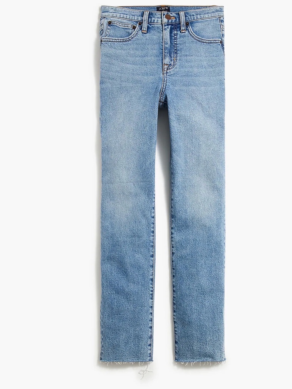 J. Crew Light Blue Straight-Leg Jeans